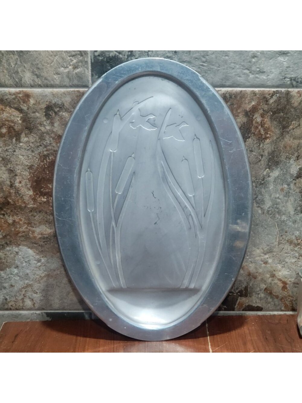 Vintage West Bend Aluminum Serv-It Roaster Broiler Server Platter